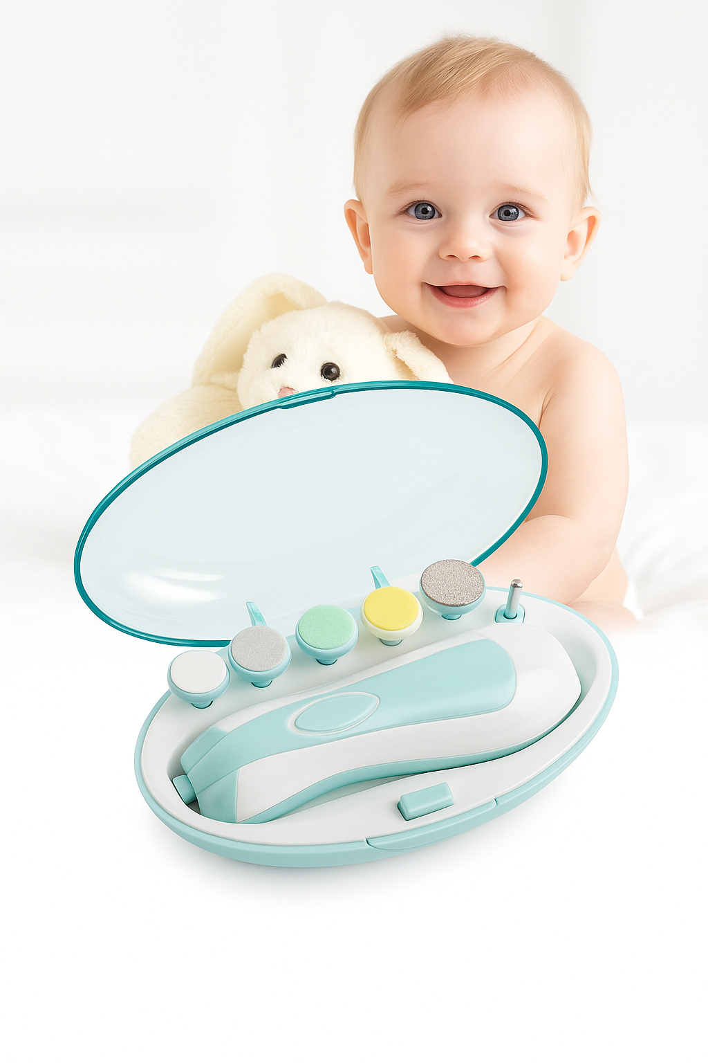 Elektrisk Nagelfil för Baby - Säker och Skonsam Nagelvård
