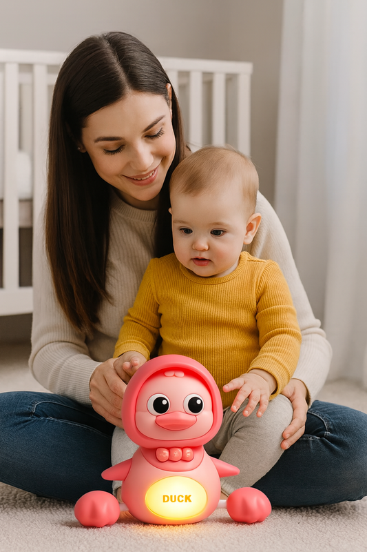 Interaktiv Andefamilie: Stimulerer Leg & Udvikling