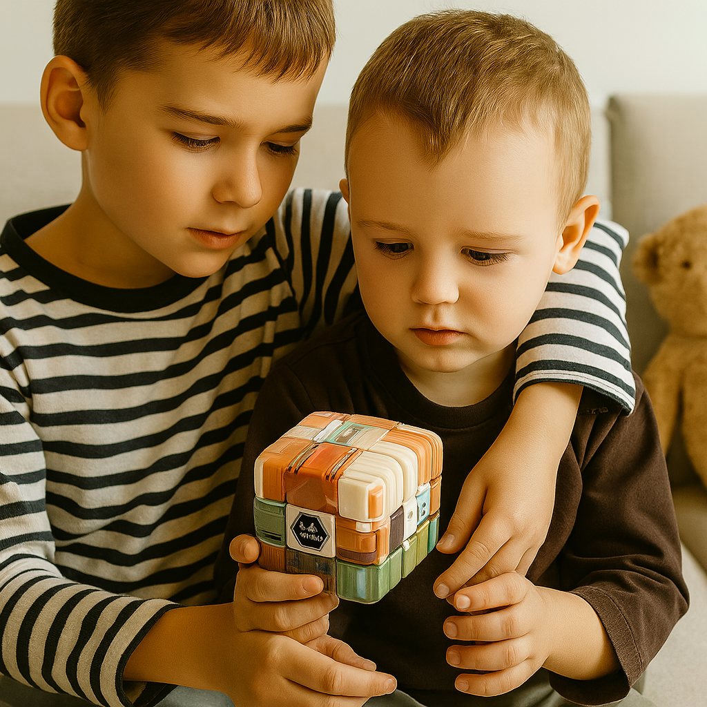 3D Labyrintpussel: Roligt och Lärorikt i En Kub
