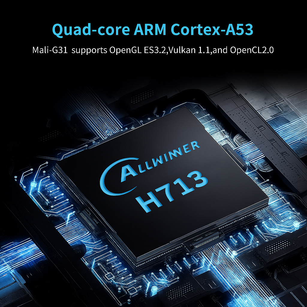 4K Miniprojektor med Trådlös Spelupplevelse och Smart Funktion