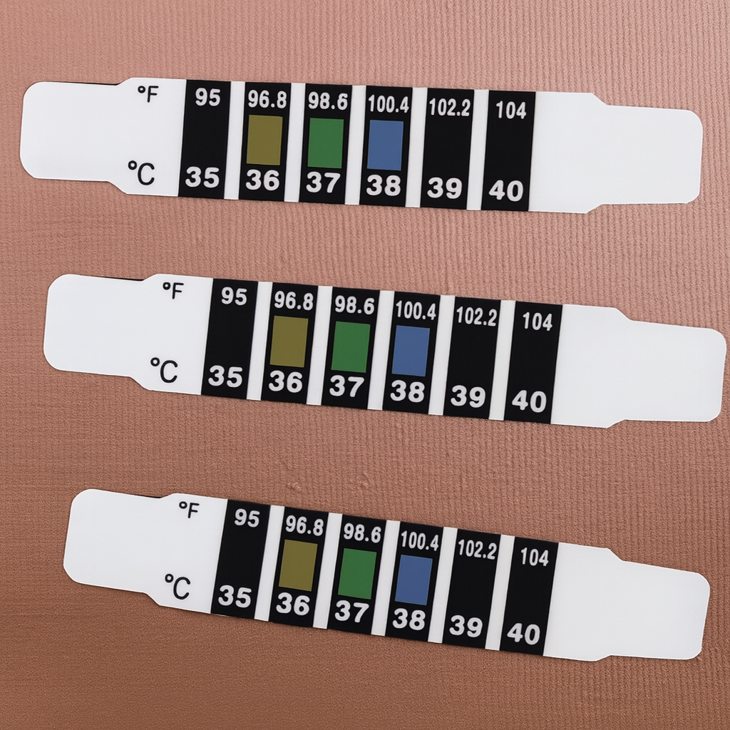 Pandestemperaturstrips — Hurtig og Skånsom Feberkontrol