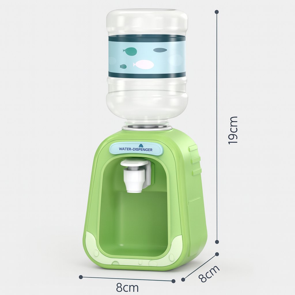Sjov Børnevanddispenser med Tegneserie Design – Lær & Leg