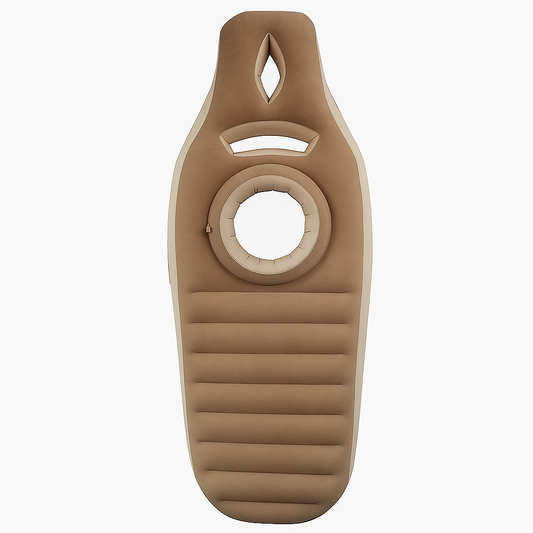 Oppustelig Graviditetsmadras med Ergonomisk Støtte