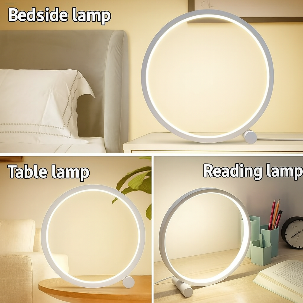 Minimalistisk LED Bordlampe med Touch – Stilfuld & Energibesparende