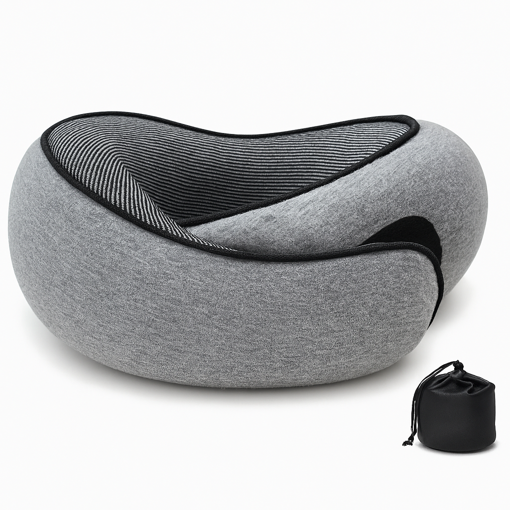 Ergonomisk Rejsehovedpude i Memory Foam til Optimal Komfort