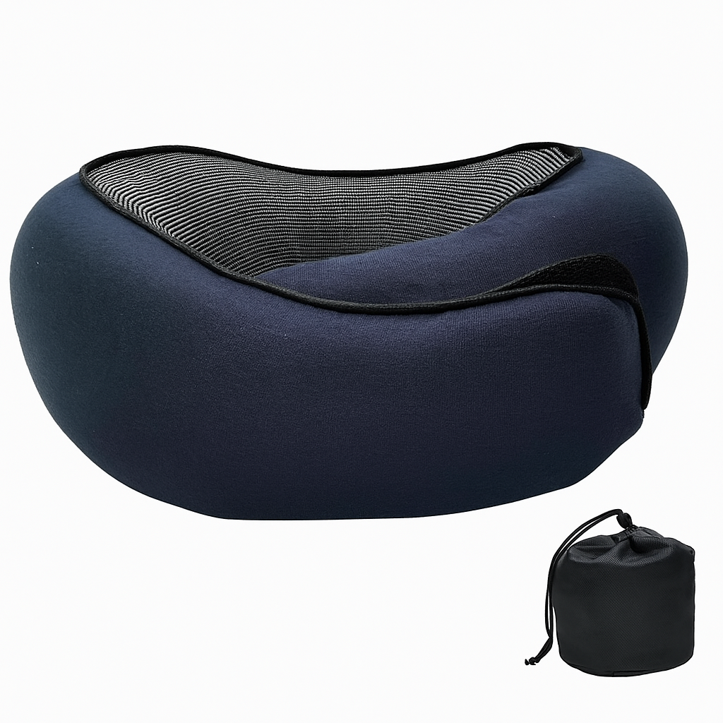 Ergonomisk Rejsehovedpude i Memory Foam til Optimal Komfort