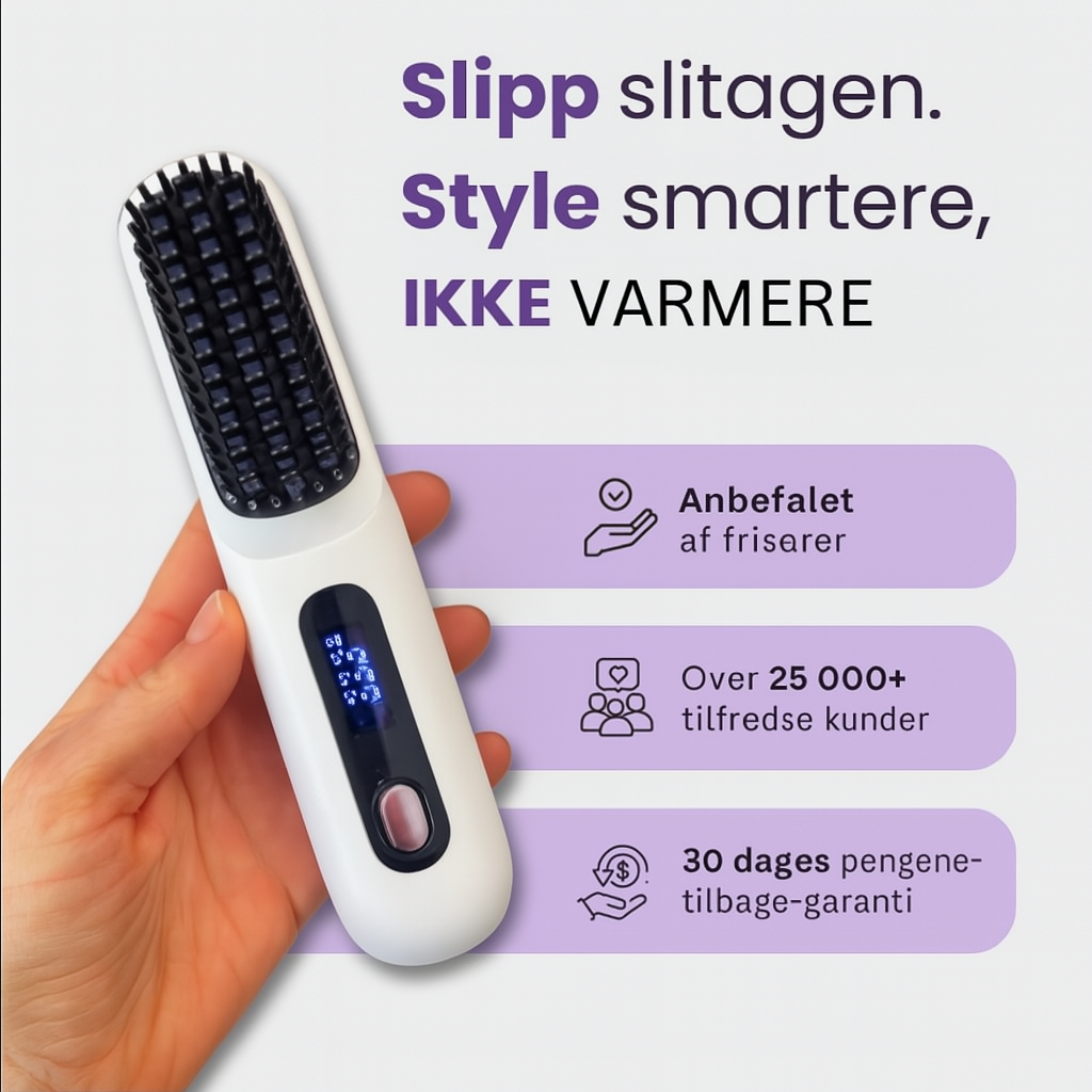 Effektiv Hårborste – Perfekt Slätt Hår på Få Minuter