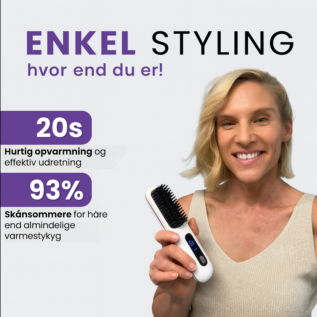 Effektiv Hårborste – Perfekt Slätt Hår på Få Minuter