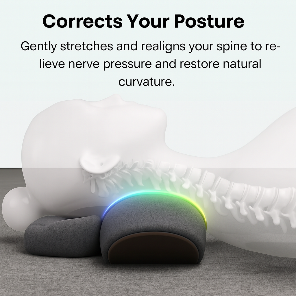 Smart Nakke Massager med 3-i-1 Terapi til Hurtig Lindring