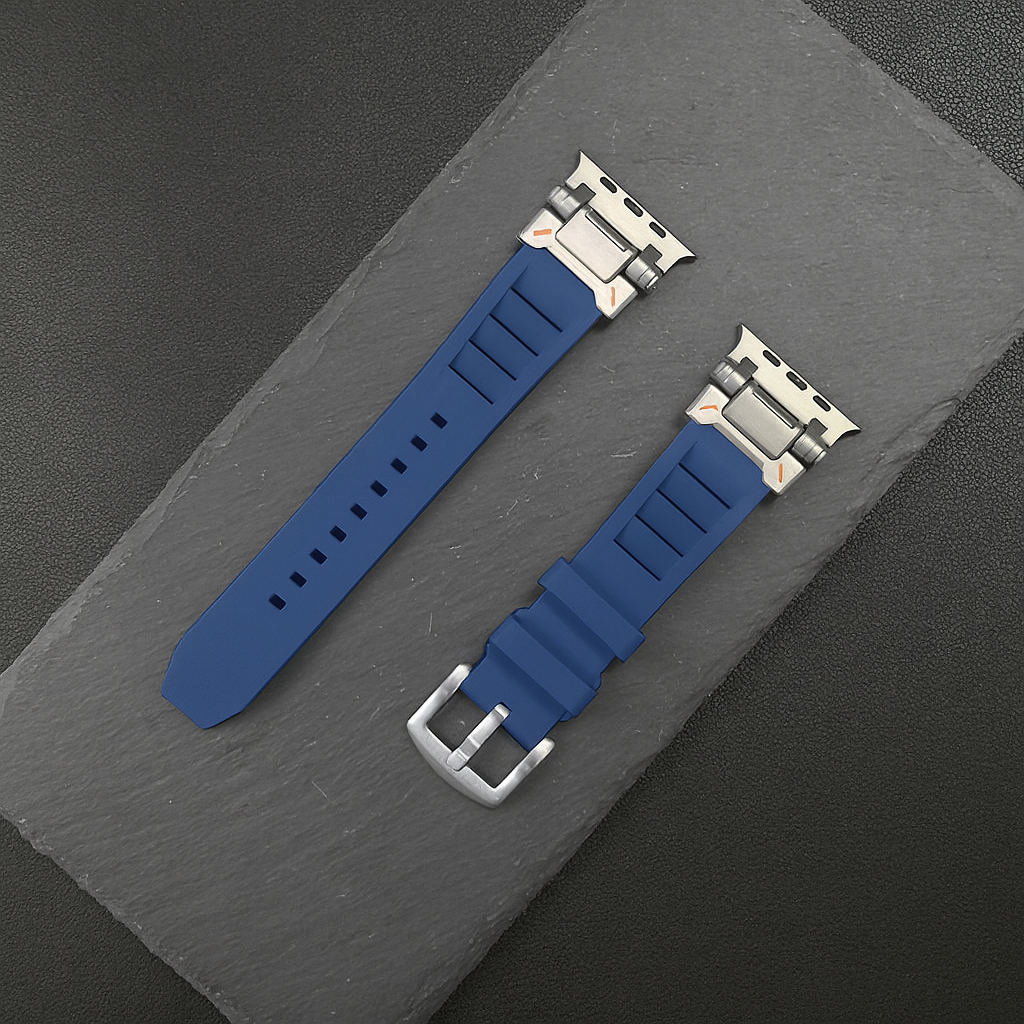 3D Silikone Urrem til Apple Watch – Komfort & Stil