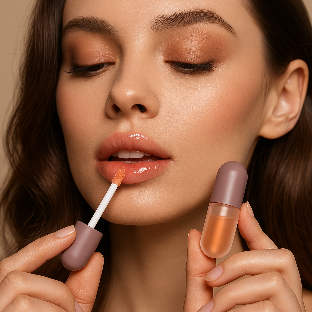 Fyldigere Læber med Fugtende Lipgloss & Natolie Duo