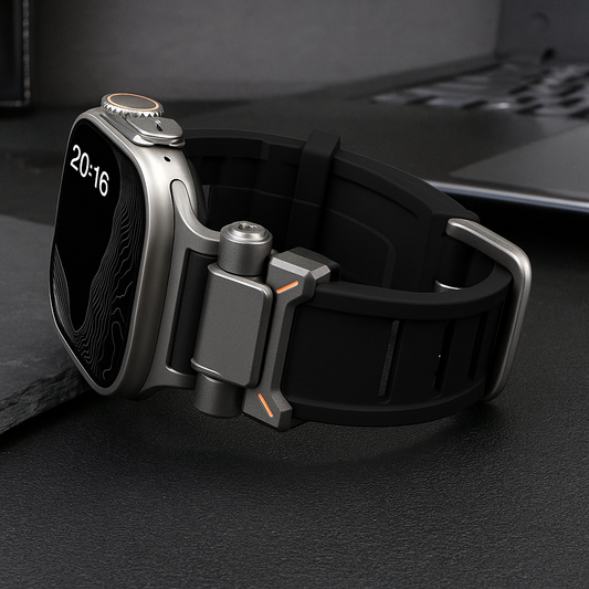3D Silikone Urrem til Apple Watch – Komfort & Stil