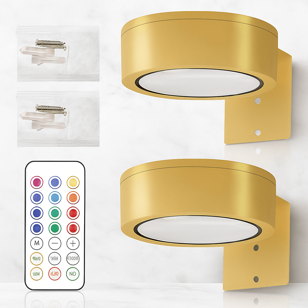 Fleksibel Magnetlampe til Malerier - 13 Farver, Trådløs & Elegant