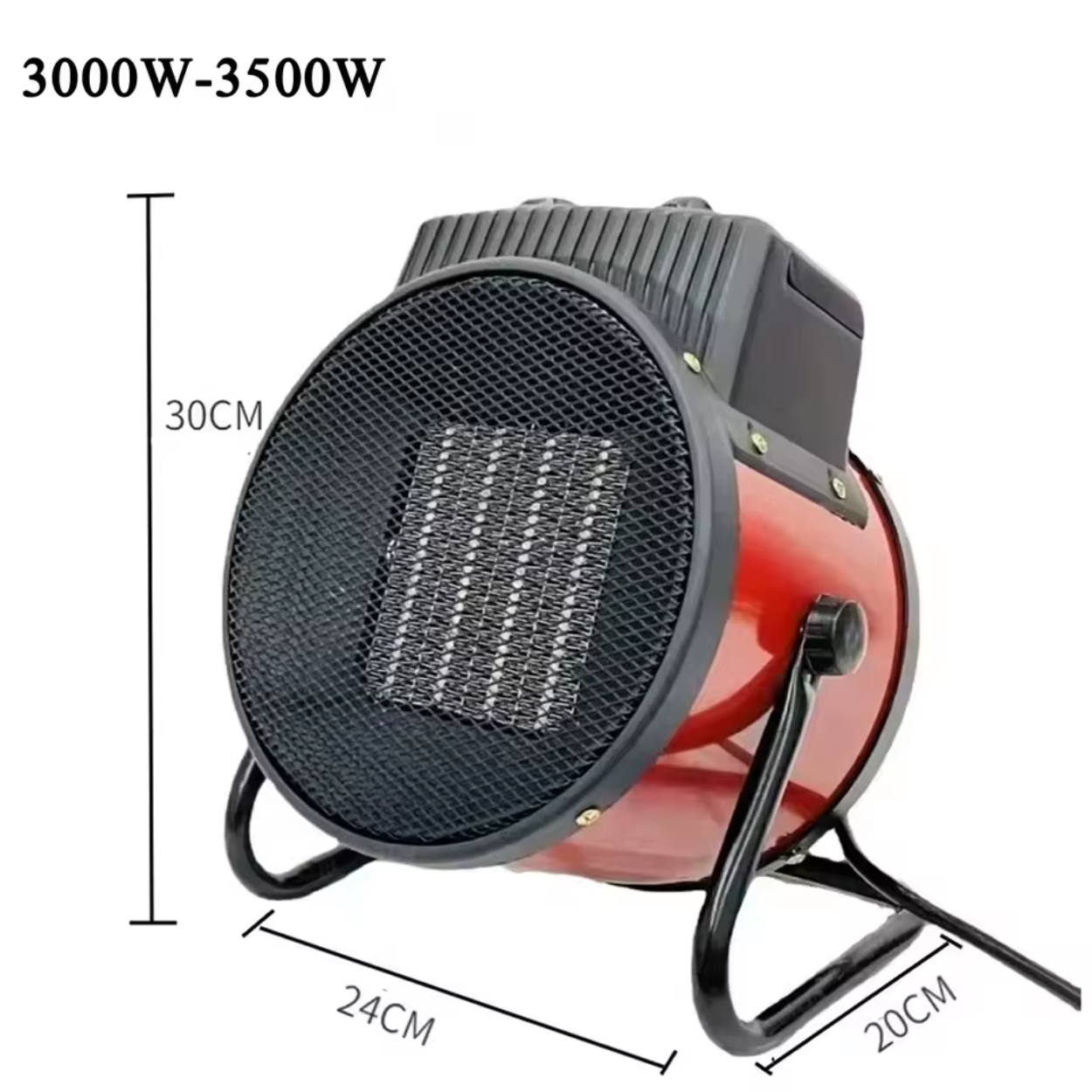 Kraftfuld Elektrisk Varmer 1500W/2000W/3000W til Udendørsbrug