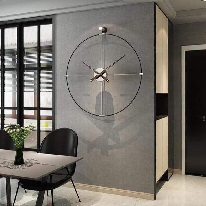 Stort Vægur til Elegant Indretning - Moderne Design