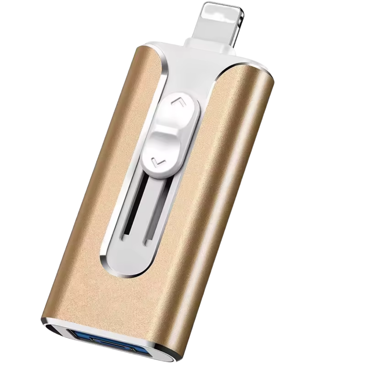 Mångsidigt 4-i-1 USB-minne för iPhone, Android och PC