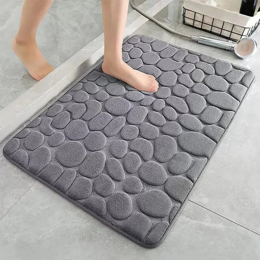 3D Badeværelsesmåtte 40x60 cm: Rutsjesikker og Absorberende