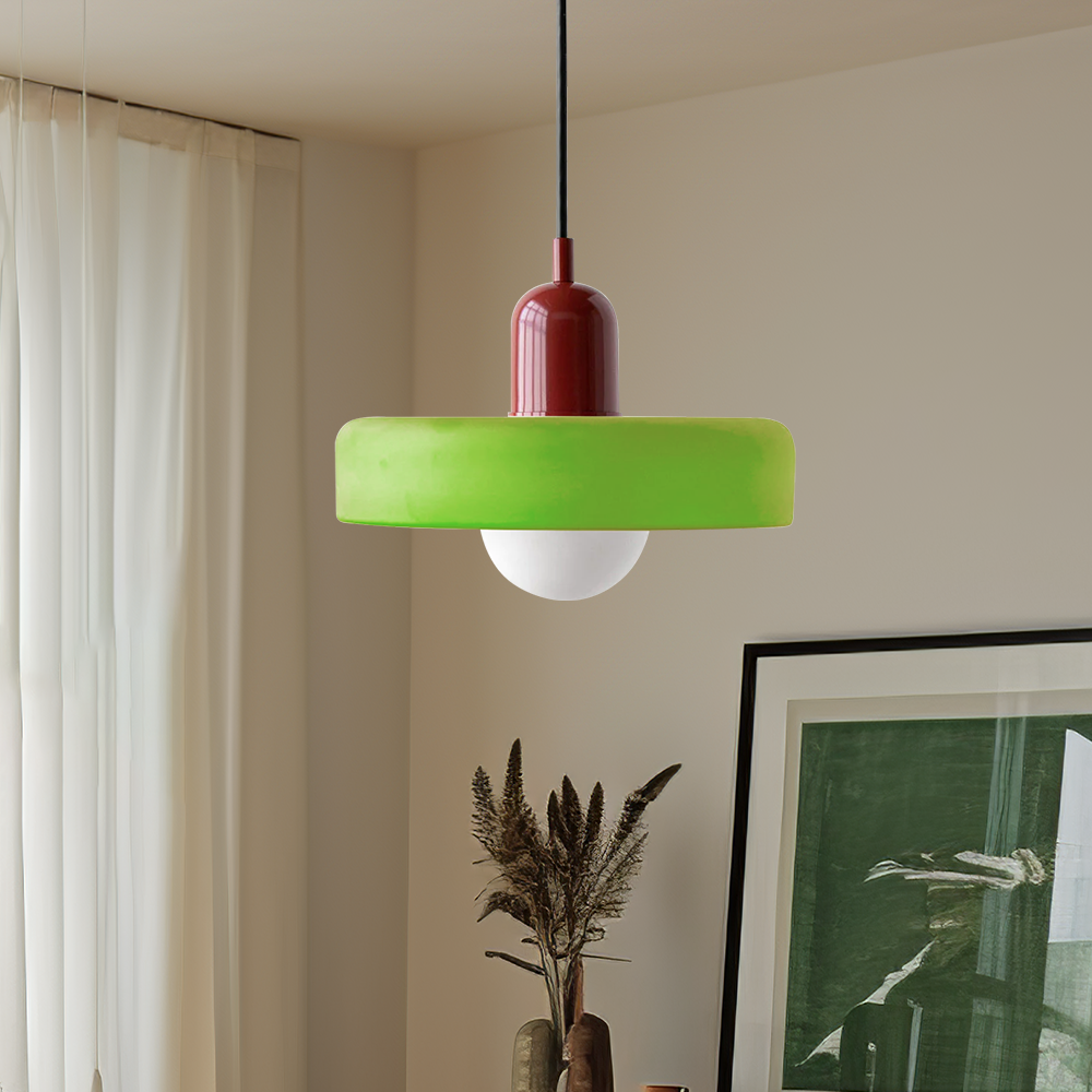 Farverig Glaspendel – Skab Moderne Elegance i Dit Hjem