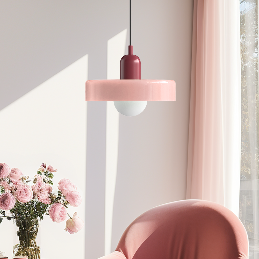 Farverig Glaspendel – Skab Moderne Elegance i Dit Hjem