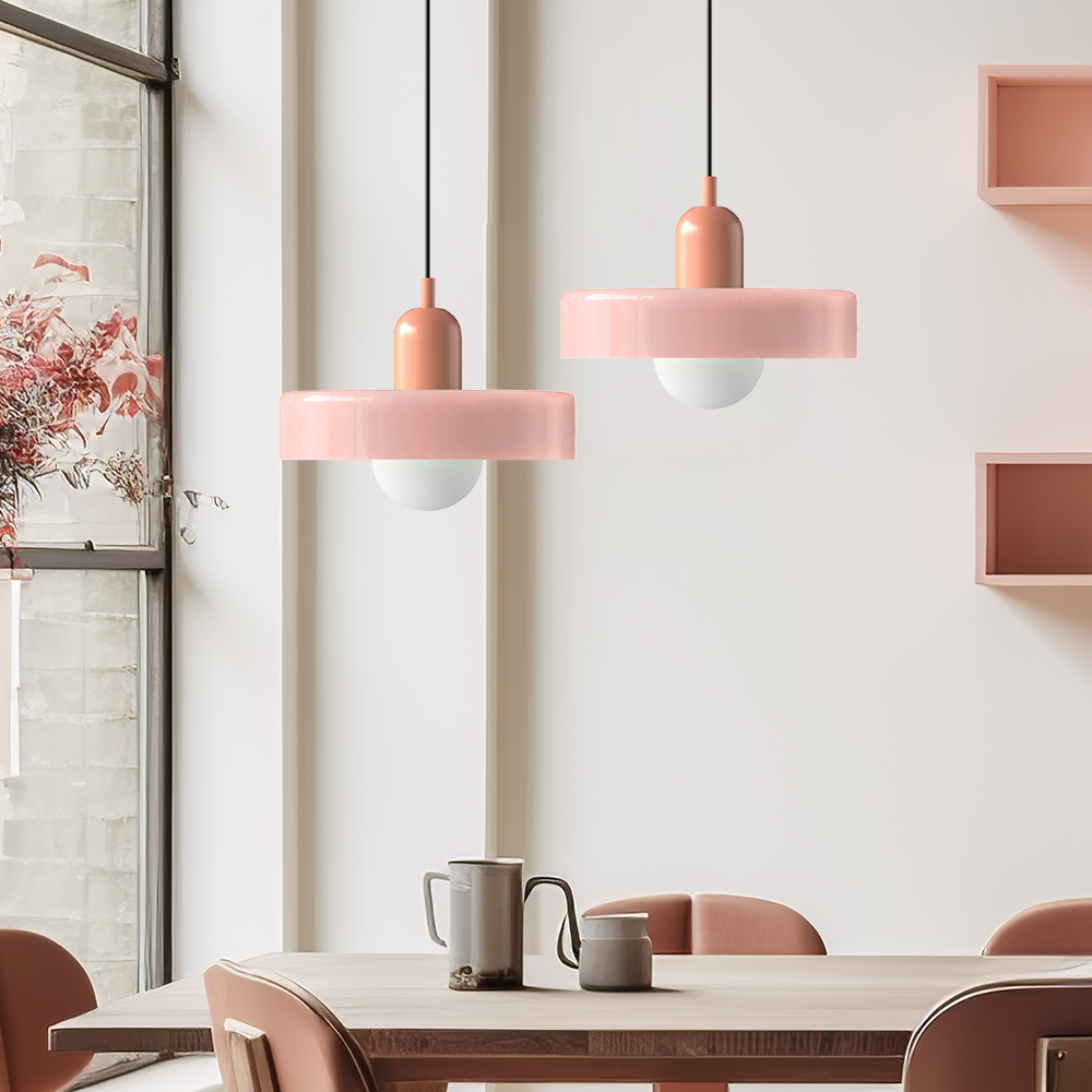 Farverig Glaspendel – Skab Moderne Elegance i Dit Hjem
