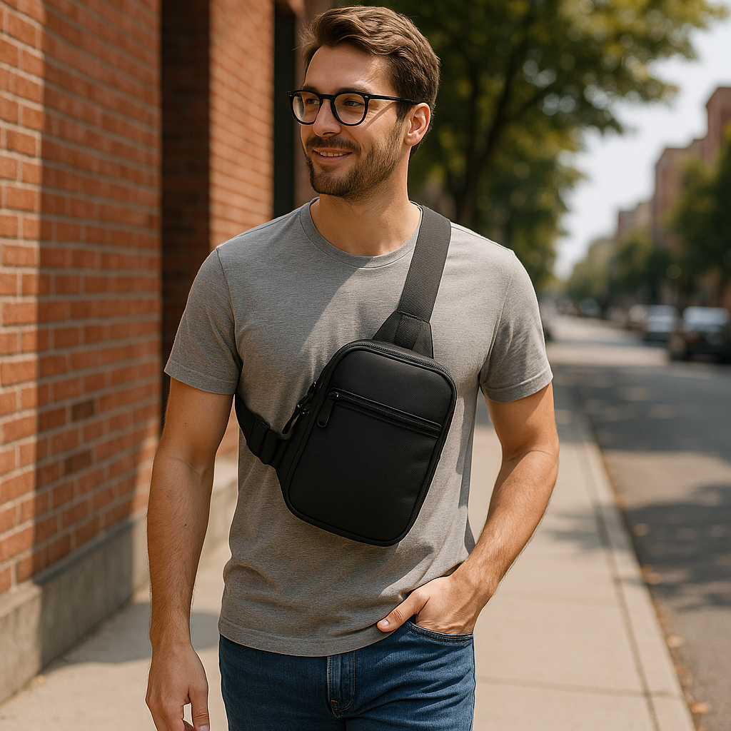 Resevänlig Crossbody Väska – Praktisk och Snygg