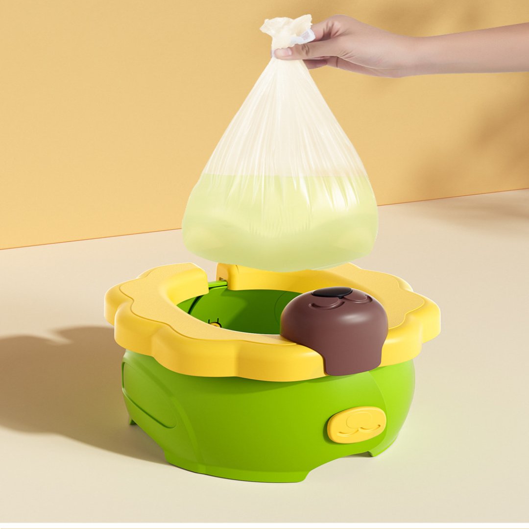 Foldbar Potty Træner til Børn - Bærbar Toilet Løsning