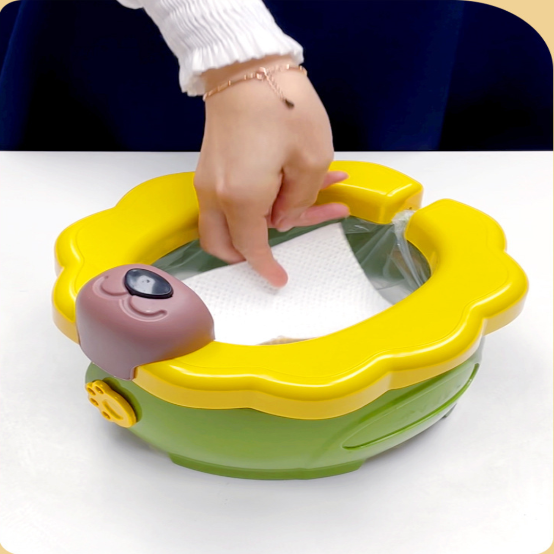 Foldbar Potty Træner til Børn - Bærbar Toilet Løsning