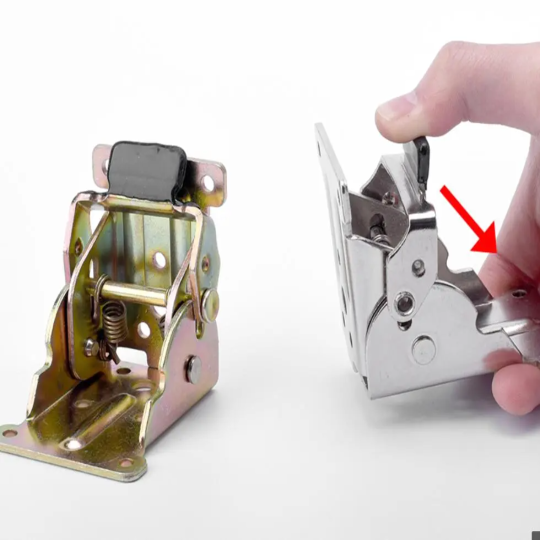 2Pcs Foldable Selv-Låsende Hængsler