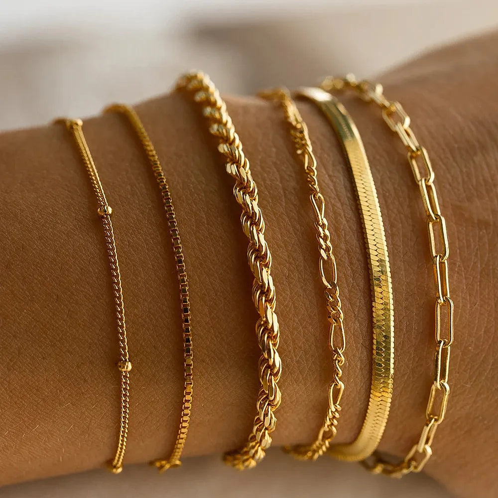 Elegant Armbandssats – Stjärnglans