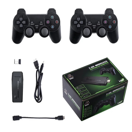 4K Retrokonsol med 20 000 förinstallerade spel
