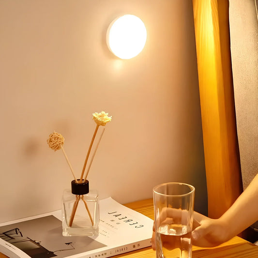 Smart LED-nattlampa med rörelsesensor – Energisnål