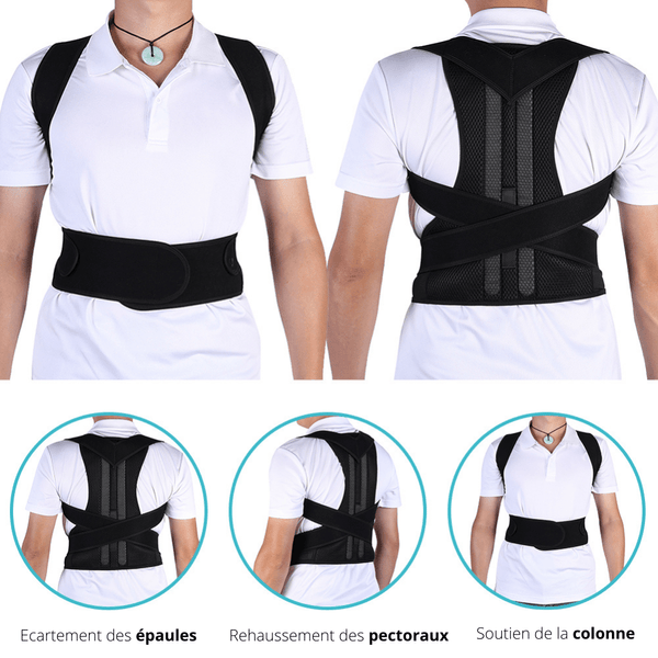 Justerbar Holdningskorrigerer - Slip af med Rygsmerter