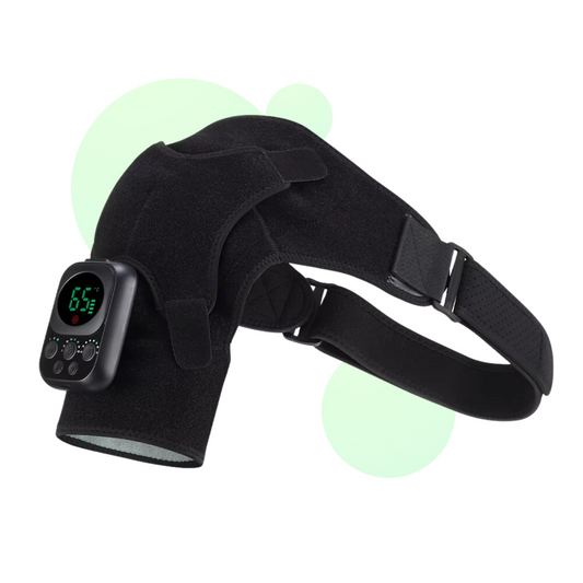 Varmende Skuldermassageapparat med Vibrationer