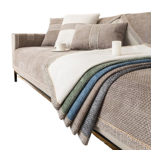 Chenille Sofaovertræk | Stilfuld Beskyttelse & Komfort