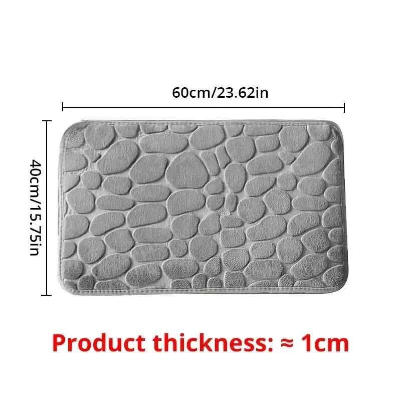Lyxig Memory Foam-matta med halkskydd 60x90 cm