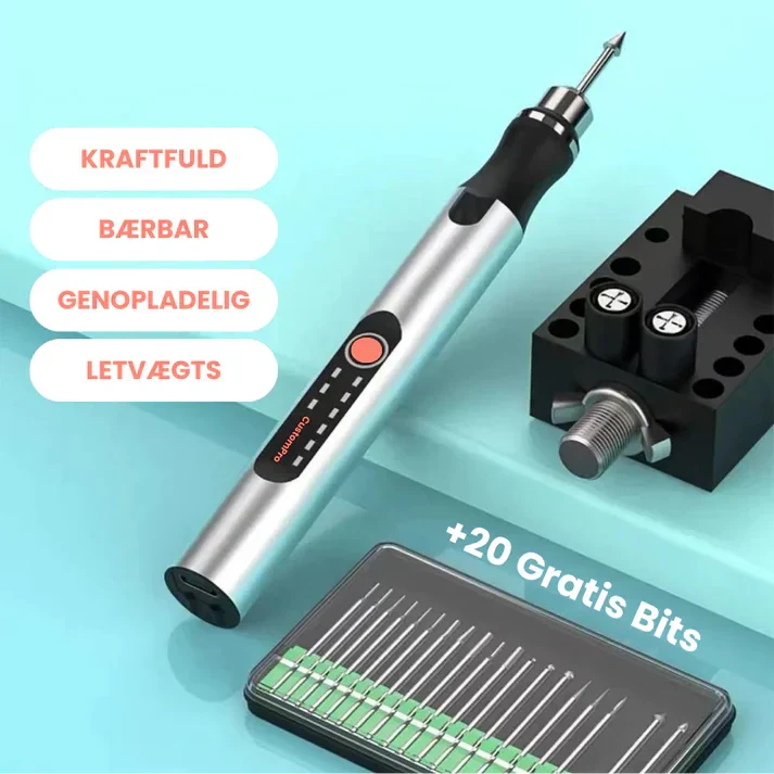 Bærbar Gravérpen til DIY Projekter og Håndværk