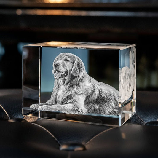 Personlig Krystalfoto Kunst: Evigvarende Mindegave i 2D/3D