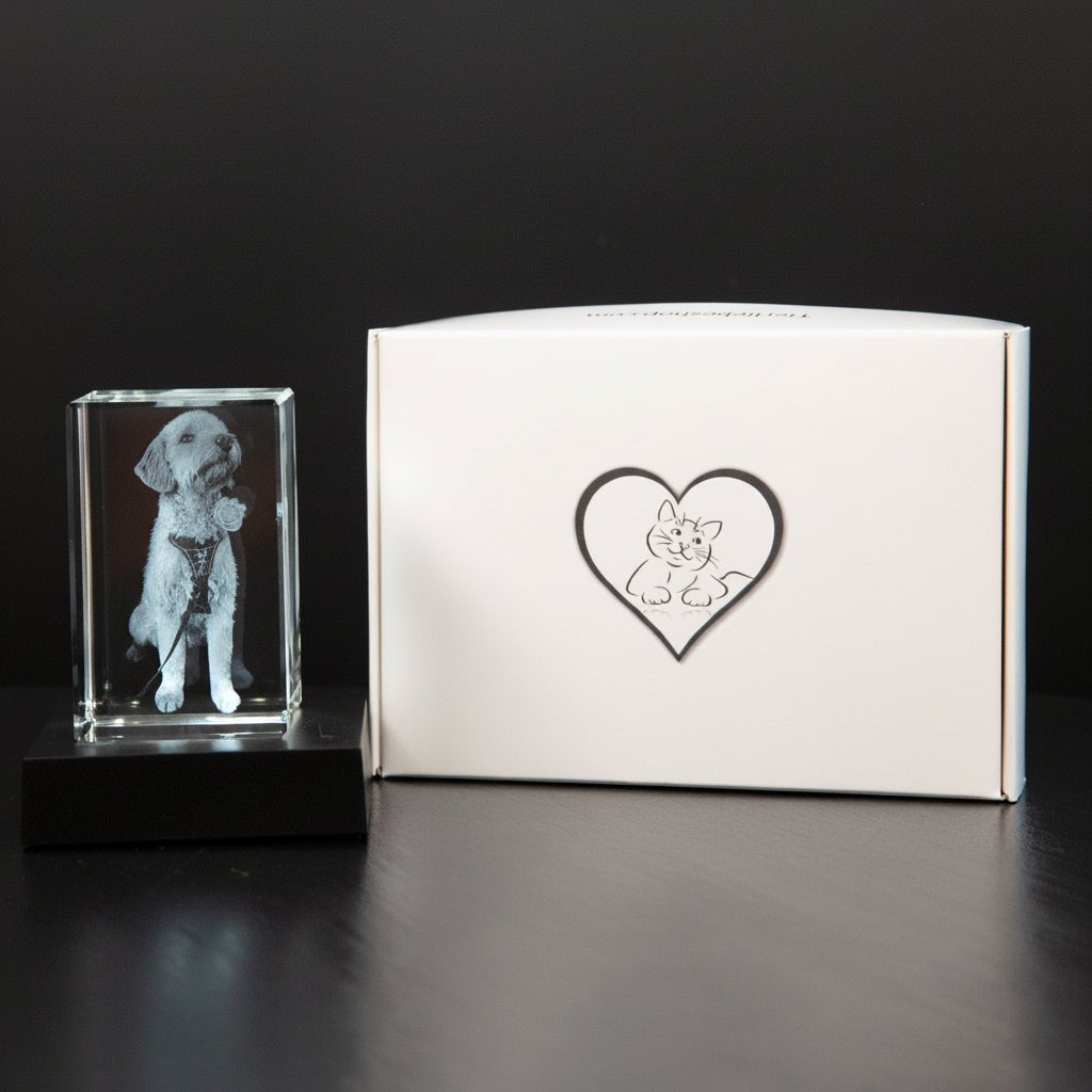 Personlig kristallfotokonst: Evigt minne i 2D/3D
