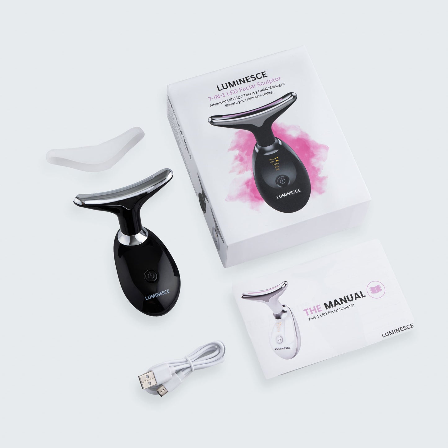 7-i-1 Ansiktslyft med LED – LumaLift