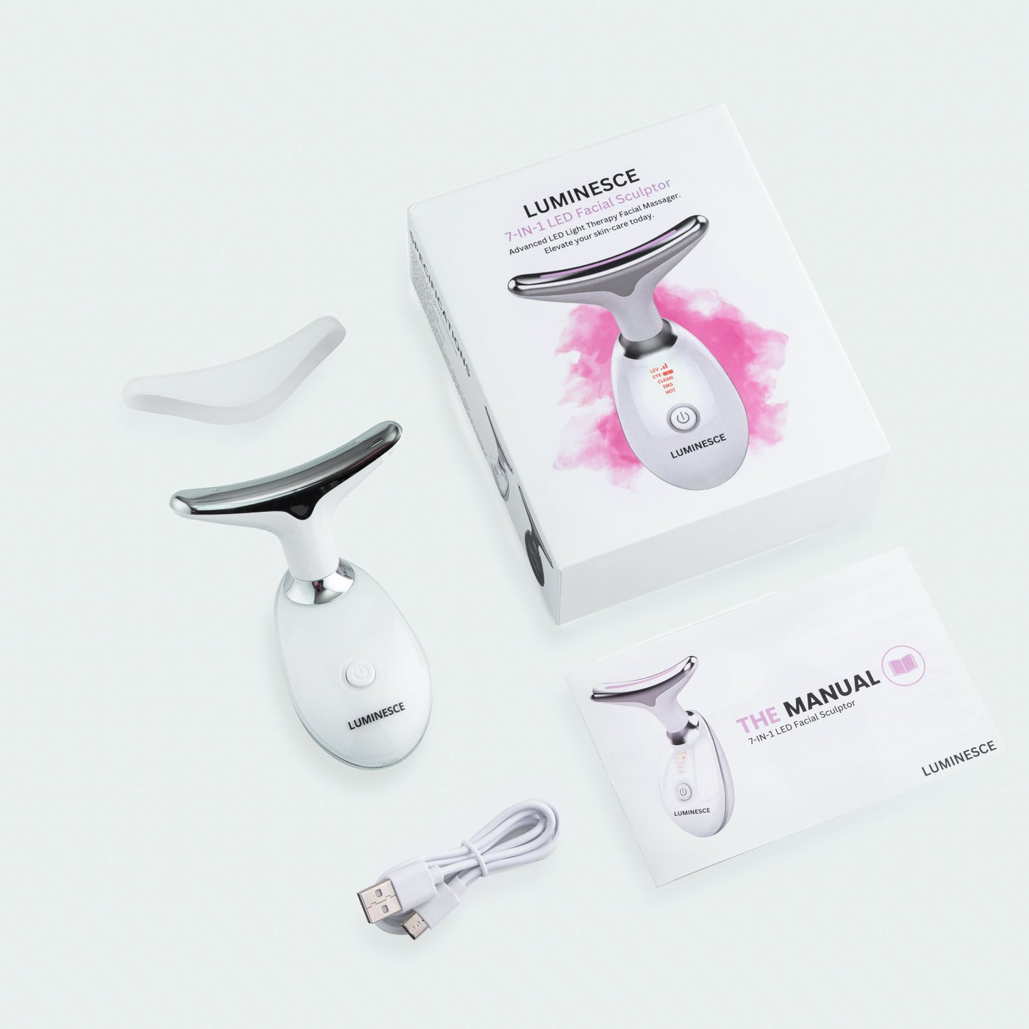 7-i-1 Ansiktslyft med LED – LumaLift