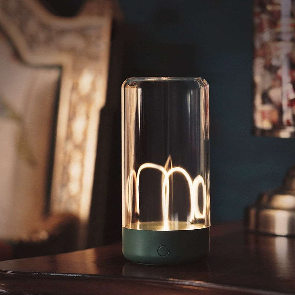 FlexiGlow Bordlampe - Moderne magnetisk trådløs lampe