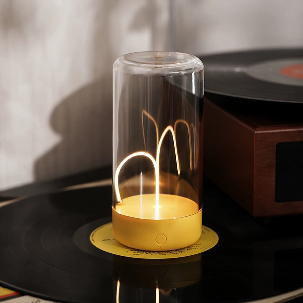 FlexiGlow Bordlampe - Moderne magnetisk trådløs lampe