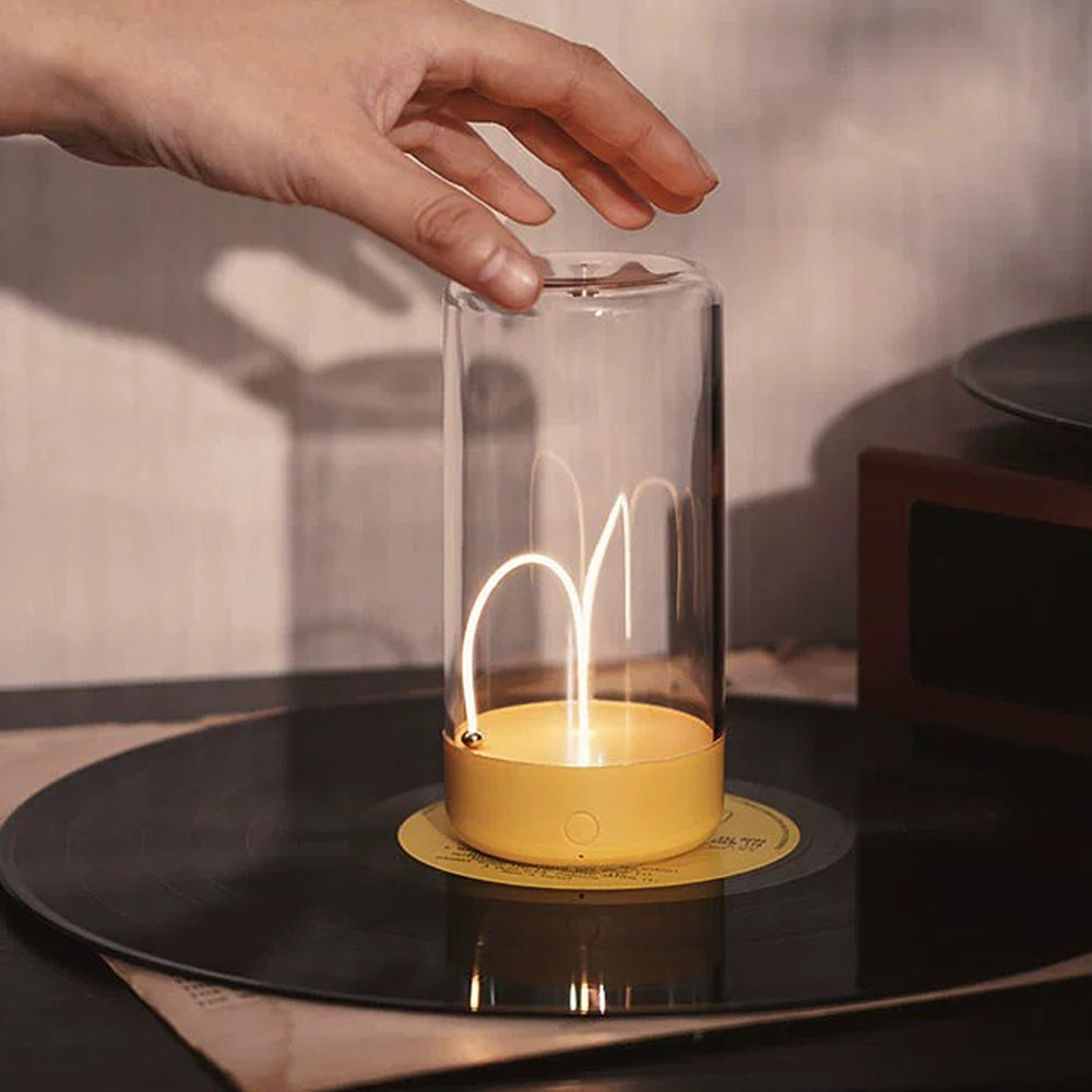 FlexiGlow Bordlampe - Moderne magnetisk trådløs lampe