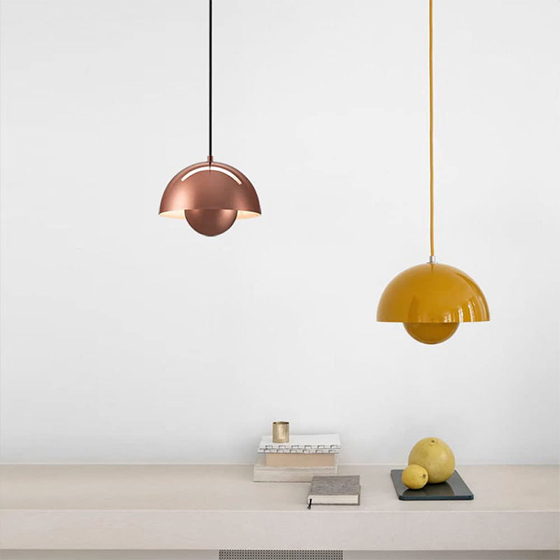 Nordisk Pendel Lampe med Justerbar Højde & Blødt Lys