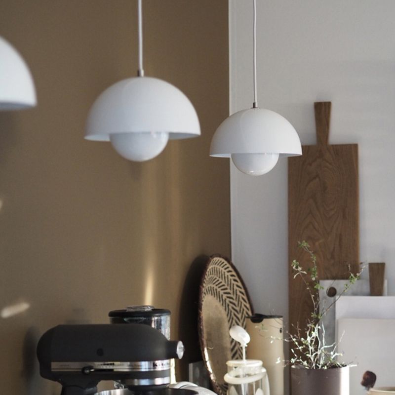 Nordisk Pendel Lampe med Justerbar Højde & Blødt Lys