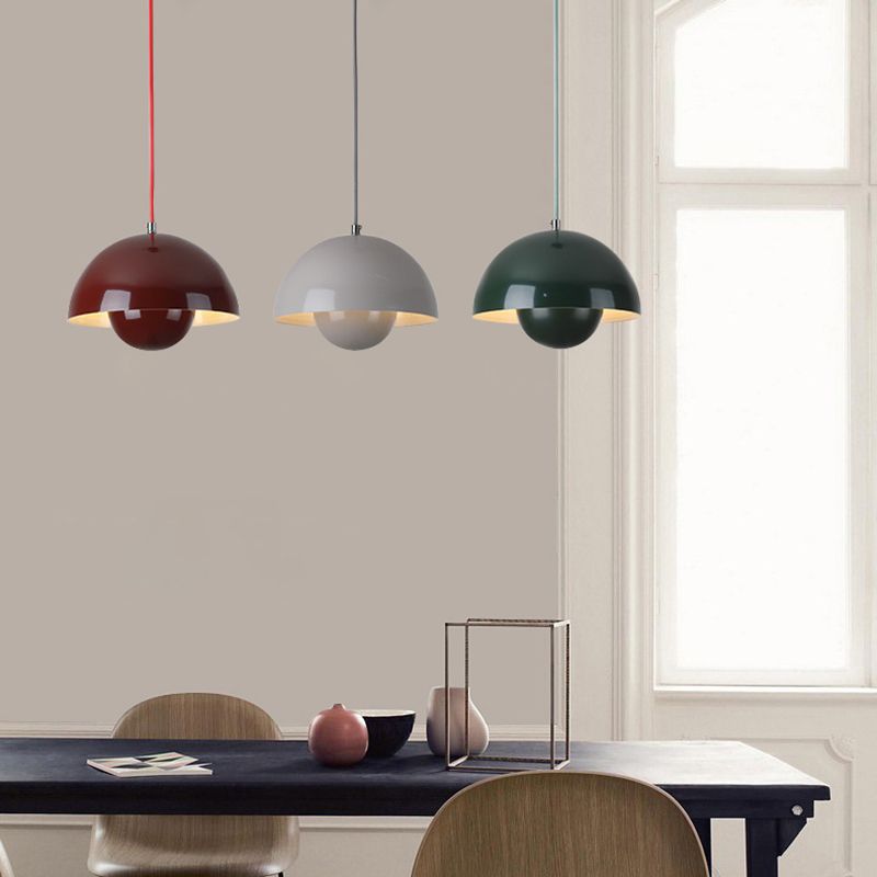 Nordisk Pendel Lampe med Justerbar Højde & Blødt Lys