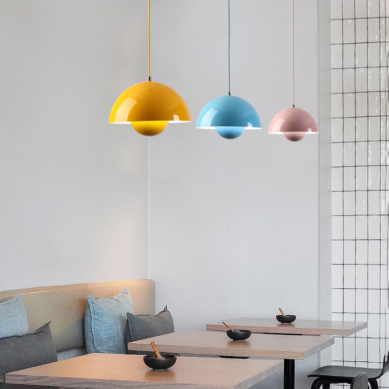 Nordisk Pendel Lampe med Justerbar Højde & Blødt Lys
