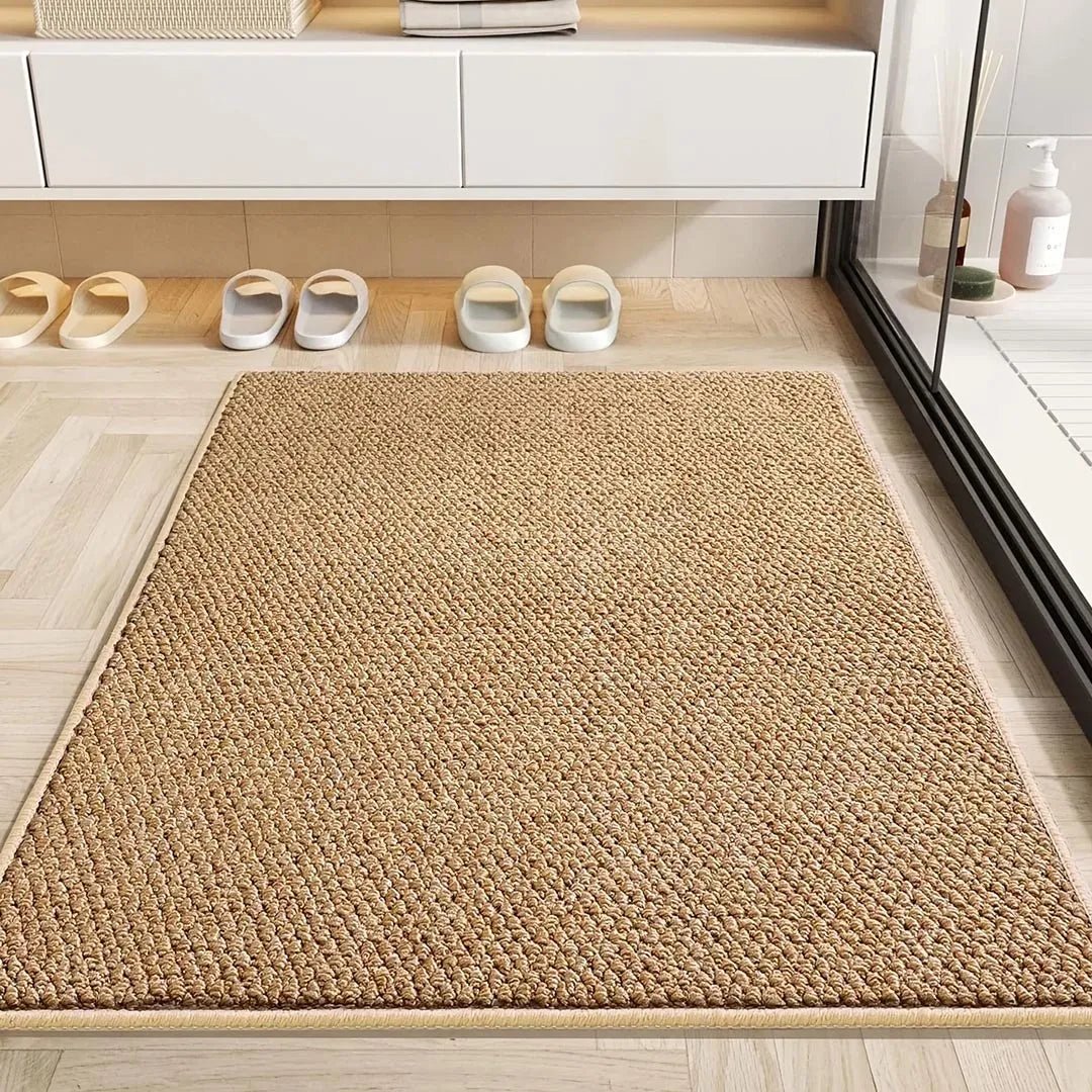 Elegant og absorberende tæppe til fugtkontrol