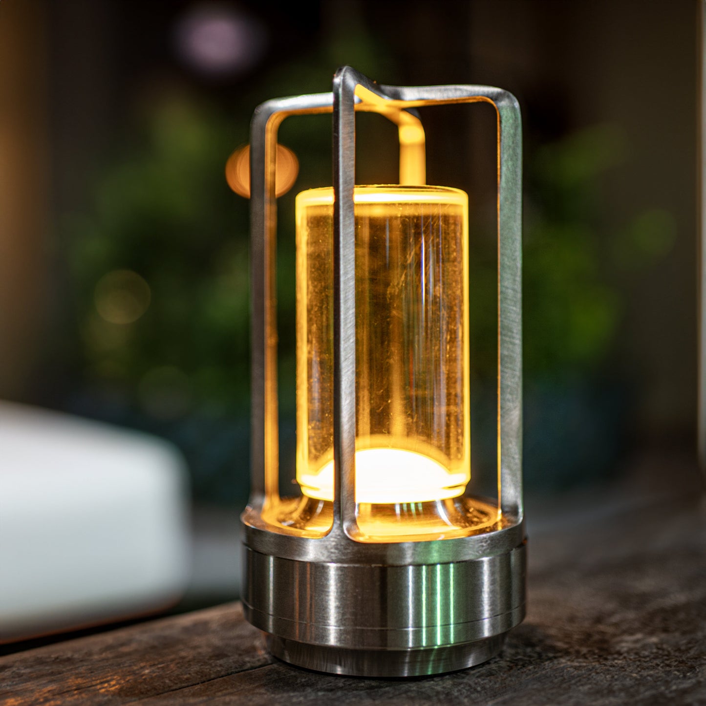Stilfuld Krystallampe med Touch & USB til Moderne Hjem