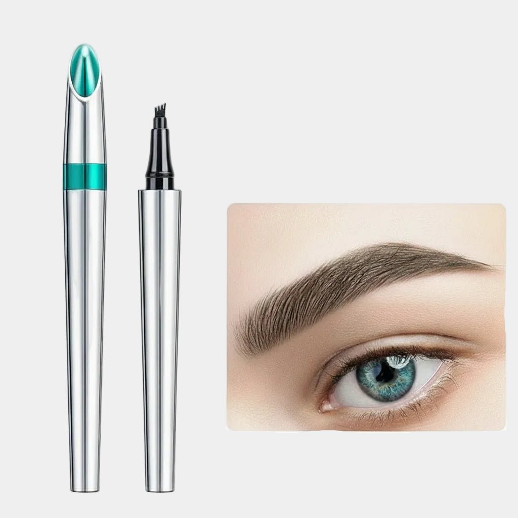 Vandtæt Øjenbrynspen med Microblading Effekt - Nem & Hurtig